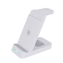 B20A 15W Qi Wireless Charger Charging Stand Compatible for iPhone iWatch Airpods, B20A for Apple