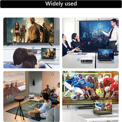 Wireless HDMI Transmitter and Receiver Kit, HDMI Wireless Extender Adapter, 1080P 60fps Video Audio Projecting for PC, Laptop, Camera to HDTV/Projector