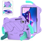 For Lenovo Tab M10 Plus TB-125 2022 / Light Purple+Mint Green
