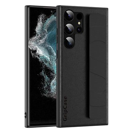 Skin Elastic Wrist Grip Back Cover Phone Case, For Samsung Galaxy S23 5G, For Samsung Galaxy S22 Ultra 5G, For Samsung Galaxy S22 5G, For Samsung Galaxy S22+ 5G