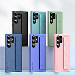 Skin Elastic Wrist Grip Back Cover Phone Case, For Samsung Galaxy S23 5G, For Samsung Galaxy S22 Ultra 5G, For Samsung Galaxy S22 5G, For Samsung Galaxy S22+ 5G
