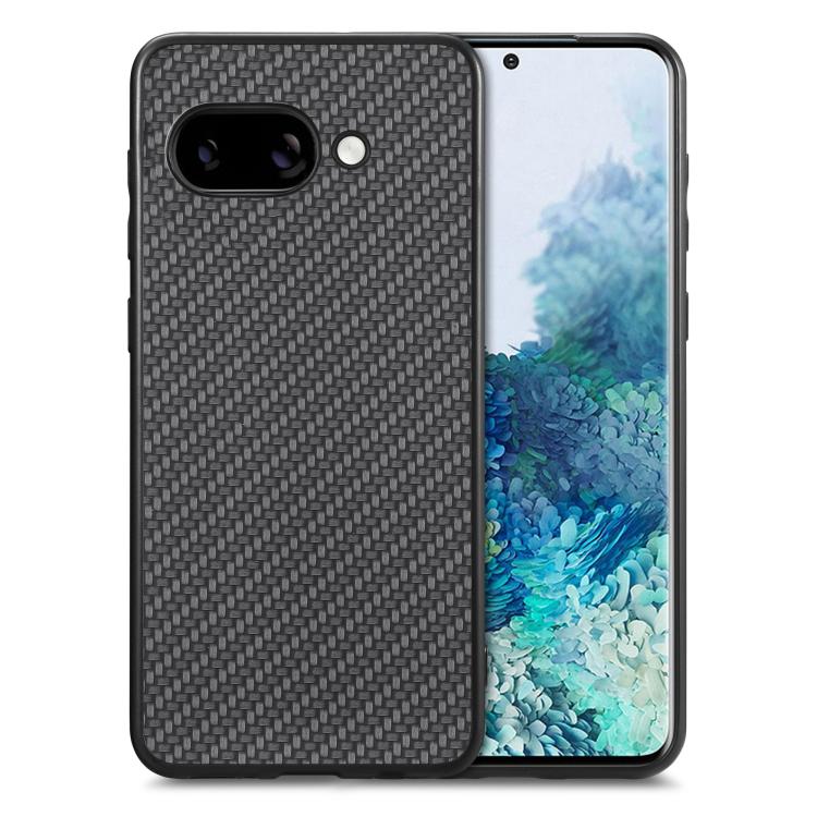 Carbon Fiber Texture Leather Back Cover Phone Case, For Google Pixel 9a, For Google Pixel 7a, For Google Pixel 6a, For Google Pixel 6 Pro, For Google Pixel 6