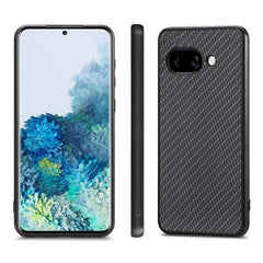 Carbon Fiber Texture Leather Back Cover Phone Case, For Google Pixel 9a, For Google Pixel 7a, For Google Pixel 6a, For Google Pixel 6 Pro, For Google Pixel 6