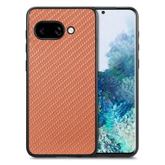 Carbon Fiber Texture Leather Back Cover Phone Case, For Google Pixel 9a, For Google Pixel 7a, For Google Pixel 6a, For Google Pixel 6 Pro, For Google Pixel 6