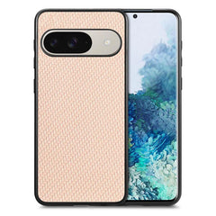 Carbon Fiber Texture Leather Back Cover Phone Case