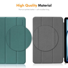 ENKAY Tri-fold Custer Texture Leather Smart Tablet Case, For Honor Pad 10 12.1, For Honor Pad X8 Pro / X9 11.5, For Honor Pad V8