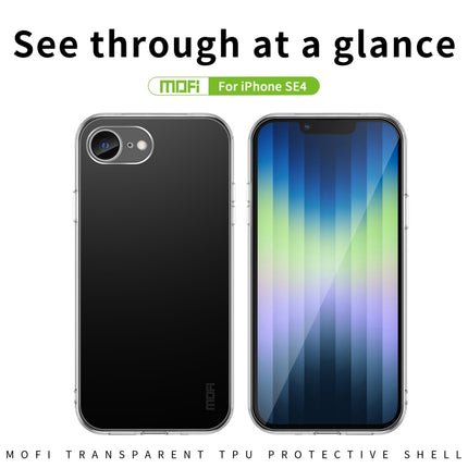 MOFI Ming Series Ultra-thin TPU Phone Case, For iPhone 17e / 16e, For iPhone 17 Pro Max, For iPhone 17 Pro, For iPhone 17, For iPhone Air, For iPhone 16 Pro Max, For iPhone 16 Pro, For iPhone 16 Plus, For iPhone 16, For iPhone 15 Pro Max               ...