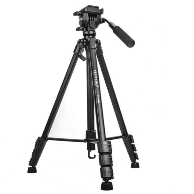 YUNTENG VCT-6006 Professional Hydraulic Head Aluminum Tripod, VCT-6006