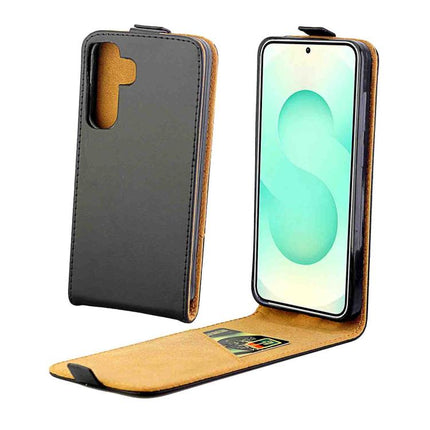 Vertical Flip Leather Case with Card Slot, For Samsung Galaxy A36 / A56 5G, For Samsung Galaxy A26 5G, For Samsung Galaxy S25 5G, For Samsung Galaxy S25+ 5G, For Samsung Galaxy S25 Ultra 5G, For Samsung Galaxy A16 5G, For Samsung Galaxy A06 4G         ...