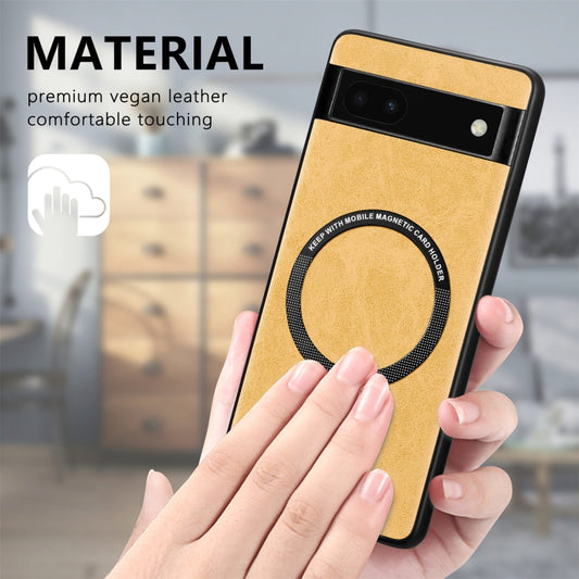 Solid Color Leather Skin Back Cover Phone Case, For Google Pixel 7, For Google Pixel 6A, For Google Pixel 6 Pro, For Google Pixel 6