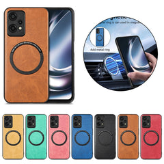 Solid Color Leather Skin Back Cover Phone Case, For Oneplus Nord CE 2 Lite 5G