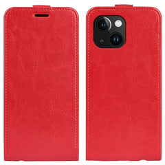R64 Texture Single Vertical Flip Leather Phone Case