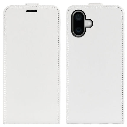 R64 Texture Single Vertical Flip Leather Phone Case, For iPhone 16 Pro, For iPhone 16 Plus, For iPhone 16, For iPhone 15 Pro Max, For iPhone 15 Pro, For iPhone 15 Plus