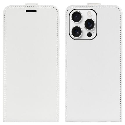 R64 Texture Single Vertical Flip Leather Phone Case, For iPhone 16 Pro, For iPhone 16 Plus, For iPhone 16, For iPhone 15 Pro Max, For iPhone 15 Pro, For iPhone 15 Plus