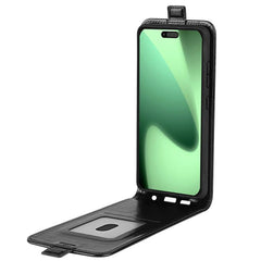 R64 Texture Single Vertical Flip Leather Phone Case