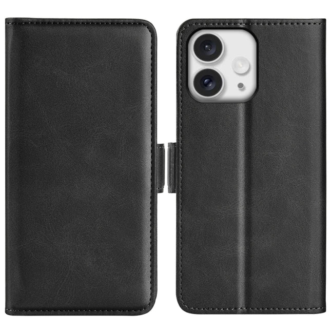 Dual-side Magnetic Buckle Horizontal Flip Leather Phone Case, For iPhone Air, For iPhone 16 Pro Max, For iPhone 16 Pro, For iPhone 16 Plus