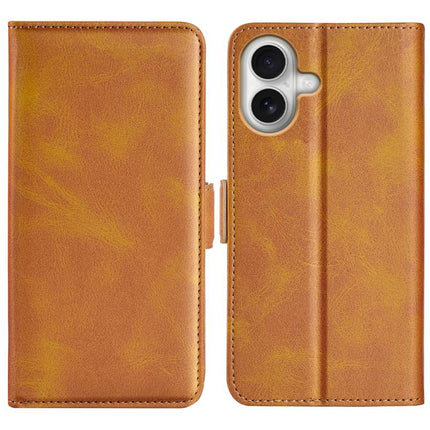 Dual-side Magnetic Buckle Horizontal Flip Leather Phone Case, For iPhone 18 Pro / 17 Pro, For iPhone 18 Pro Max / 17 Pro Max, For iPhone 17e / 16e, For iPhone 17