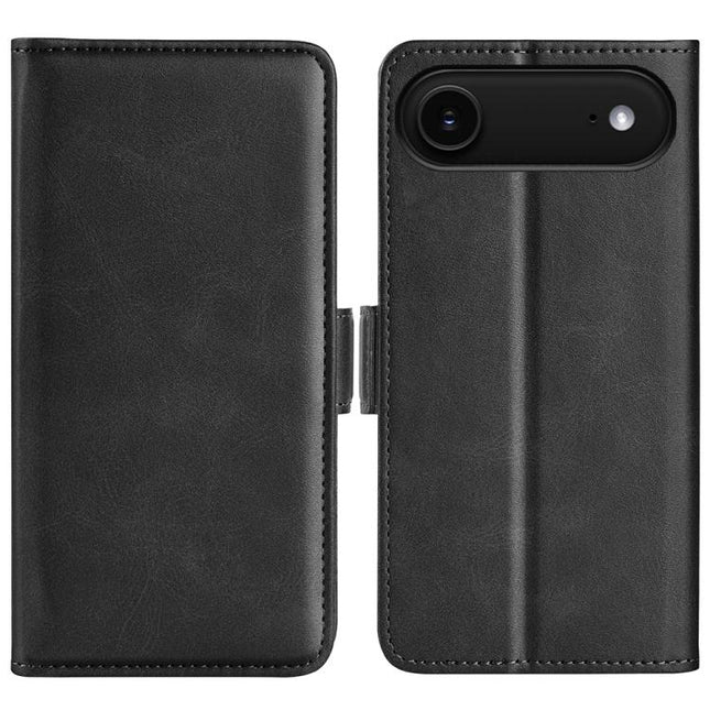 Dual-side Magnetic Buckle Horizontal Flip Leather Phone Case, For iPhone Air, For iPhone 16 Pro Max, For iPhone 16 Pro, For iPhone 16 Plus