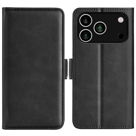 Dual-side Magnetic Buckle Horizontal Flip Leather Phone Case