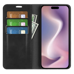 Retro-skin Magnetic Suction Leather Phone Case