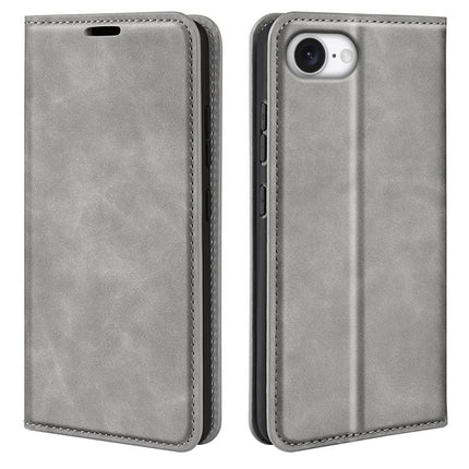 Retro-skin Magnetic Suction Leather Phone Case, For iPhone 18 Pro / 17 Pro, For iPhone 18 Pro Max / 17 Pro Max, For iPhone 17e / 16e, For iPhone 17