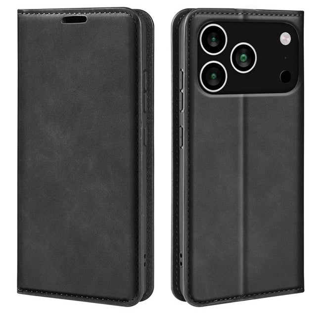 Retro-skin Magnetic Suction Leather Phone Case, For iPhone 18 Pro / 17 Pro, For iPhone 18 Pro Max / 17 Pro Max, For iPhone 17e / 16e, For iPhone 17