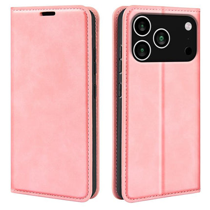 Retro-skin Magnetic Suction Leather Phone Case, For iPhone 18 Pro / 17 Pro, For iPhone 18 Pro Max / 17 Pro Max, For iPhone 17e / 16e, For iPhone 17