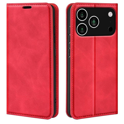 Retro-skin Magnetic Suction Leather Phone Case, For iPhone 18 Pro / 17 Pro, For iPhone 18 Pro Max / 17 Pro Max, For iPhone 17e / 16e, For iPhone 17