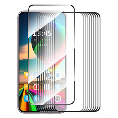 10pcs ENKAY Hat-Prince Full Glue High Aluminum-silicon Tempered Glass Film, For Redmi 15C Global 171.5mm / Poco C85, For Redmi 13X, For Redmi Note 14S 4G, For Redmi Turbo 4, For Xiaomi Poco X7 Pro, For Redmi Note 14 4G 163.25mm, For Redmi A4 5G��������...