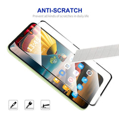 10pcs ENKAY Hat-Prince Full Glue High Aluminum-silicon Tempered Glass Film, For Redmi 15C Global 171.5mm / Poco C85, For Redmi 13X, For Redmi Note 14S 4G, For Redmi Turbo 4, For Xiaomi Poco X7 Pro, For Redmi Note 14 4G 163.25mm, For Redmi A4 5G��������...
