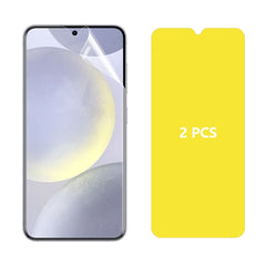 2pcs ENKAY Hat-Prince Full Glue Coverage Soft Explosion-proof Hydrogel Film, For Samsung Galaxy A26, For Samsung Galaxy S25 Ultra, For Samsung Galaxy A06 4G, For Samsung Galaxy S24 FE 5G, For Samsung Galaxy A36 5G / A56 5G, For Samsung Galaxy A16 4G / 5G