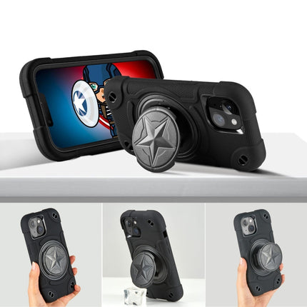 Shield PC Hybrid Silicone Phone Case, For iPhone 14, For iPhone 14 Pro Max