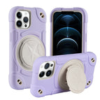 For iPhone 12 Pro / Rero Purple+White