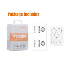 ENKAY Hat-Prince 9H Rear Camera Lens Tempered Glass Film, For iPhone 17 Pro Max, For iPhone 17 Pro, For iPhone 17, For iPhone 17 Air, For iPhone 16e, For iPhone 15 Pro / 15 Pro Max, For iPhone 15 / 15 Plus, For iPhone 16 Pro / 16 Pro Max���������������...