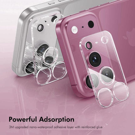 ENKAY Hat-Prince 9H Rear Camera Lens Tempered Glass Film, For iPhone 17e / 16e, For iPhone 17 Pro Max, For iPhone 17 Pro, For iPhone 17, For iPhone Air, For iPhone 16 Pro / 16 Pro Max, For iPhone 16 / 16 Plus, For iPhone 15 Pro / 15 Pro Max            ...