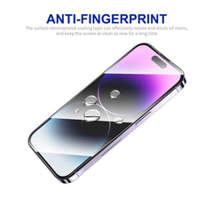 2pcs ENKAY Full Glue High Aluminum-silicon Tempered Glass Film, For iPhone 16 Pro Max, For iPhone 16 Pro, For iPhone 16 Plus, For iPhone 16, iPhone 16e, For iPhone 15 Pro Max, For iPhone 15 Pro, For iPhone 15 Plus, For iPhone 15