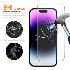 10pcs ENKAY 0.26mm 9H 2.5D High Aluminum-silicon Tempered Glass Film, For iPhone 16 Pro Max, For iPhone 16 Pro, For iPhone 16 Plus, For iPhone 16, iPhone 16e, For iPhone 15 Pro Max, For iPhone 15 Pro, For iPhone 15 Plus, For iPhone 15