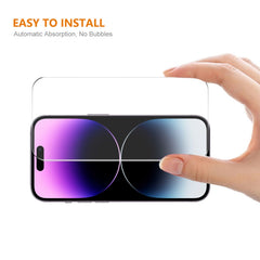 10pcs ENKAY 0.26mm 9H 2.5D High Aluminum-silicon Tempered Glass Film, For iPhone 16 Pro Max, For iPhone 16 Pro, For iPhone 16 Plus, For iPhone 16, iPhone 16e, For iPhone 15 Pro Max, For iPhone 15 Pro, For iPhone 15 Plus, For iPhone 15