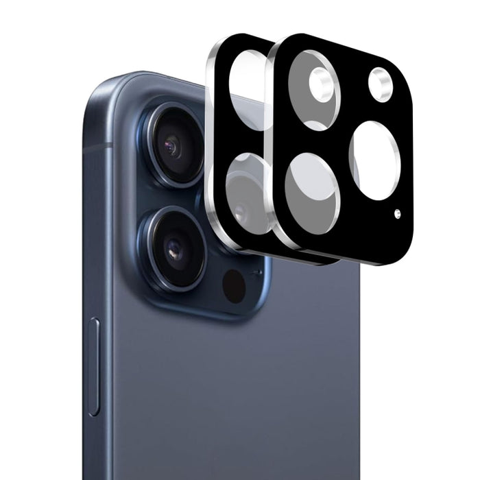 2pcs ENKAY Hat-Prince 9H Rear Camera Lens Tempered Glass Film, For iPhone 16 Pro / 16 Pro Max, For iPhone 16 / 16 Plus, For iPhone 15 Pro / 15 Pro Max, For iPhone 15 / 15 Plus