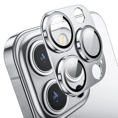 ENKAY Anti-reflection Camera Lens Aluminium Alloy Tempered Glass Film, For iPhone 15 Pro / 15 Pro Max