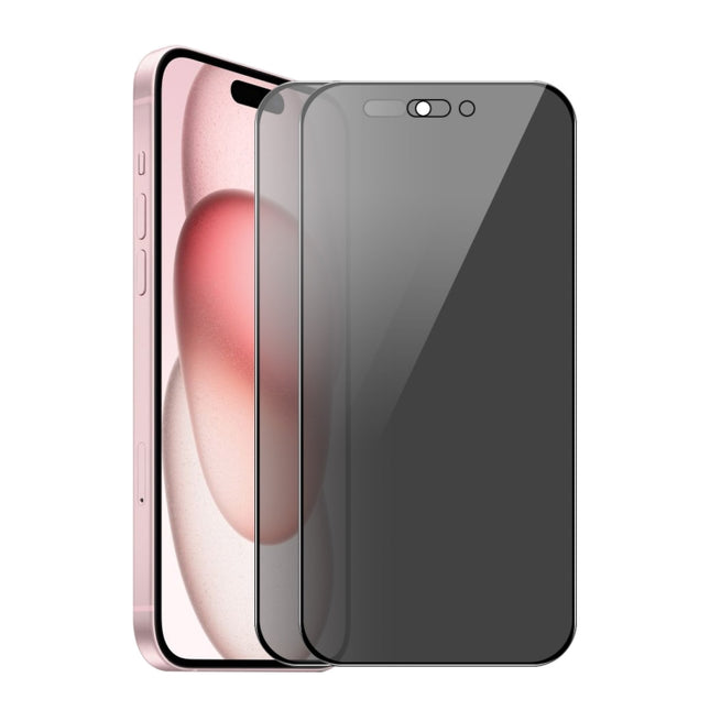 2pcs ENKAY Hat-Prince 28° Anti-peeping Tempered Glass Protector Full Screen Film, For iPhone 17 Pro Max, For iPhone 17 Pro, For iPhone 17, For iPhone Air, For iPhone 16 Pro Max, For iPhone 16 Pro, For iPhone 16 Plus, For iPhone 16, For iPhone 15 Pro Ma...