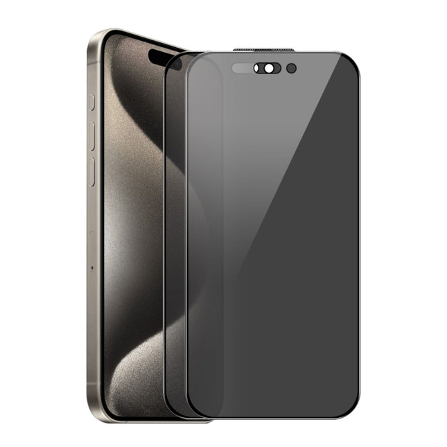 2pcs ENKAY Hat-Prince 28° Anti-peeping Tempered Glass Protector Full Screen Film, For iPhone 17 Pro Max, For iPhone 17 Pro, For iPhone 17, For iPhone Air, For iPhone 16 Pro Max, For iPhone 16 Pro, For iPhone 16 Plus, For iPhone 16, For iPhone 15 Pro Ma...