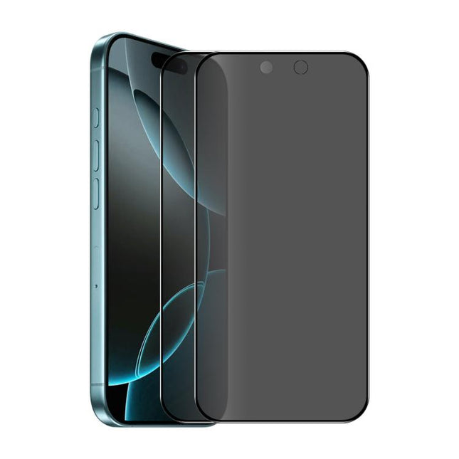 2pcs ENKAY Hat-Prince 28° Anti-peeping Tempered Glass Protector Full Screen Film, For iPhone 17 Pro Max, For iPhone 17 Pro, For iPhone 17, For iPhone Air, For iPhone 16 Pro Max, For iPhone 16 Pro, For iPhone 16 Plus, For iPhone 16, For iPhone 15 Pro Ma...