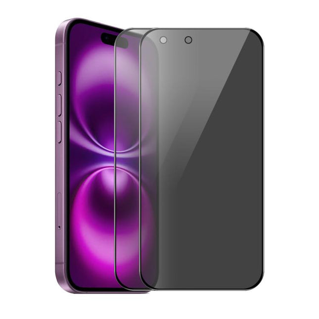 2pcs ENKAY Hat-Prince 28° Anti-peeping Tempered Glass Protector Full Screen Film, For iPhone 17 Pro Max, For iPhone 17 Pro, For iPhone 17, For iPhone Air, For iPhone 16 Pro Max, For iPhone 16 Pro, For iPhone 16 Plus, For iPhone 16, For iPhone 15 Pro Ma...