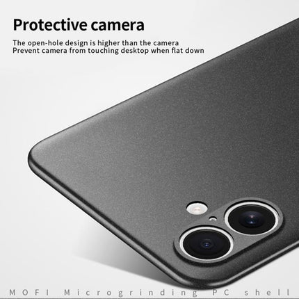 MOFI Fandun Series Frosted PC Ultra-thin All-inclusive Phone Case, For iPhone 18, For iPhone 17 Pro Max, For iPhone 17 Pro, For iPhone 17