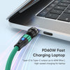 ENKAY PD60W Type-C to Type-C / 8 Pin / Micro USB Magnetic 540 Degrees Rotating Fast Charging Cable, 1m, 2m