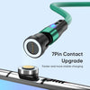 ENKAY PD60W Type-C to Type-C / 8 Pin / Micro USB Magnetic 540 Degrees Rotating Fast Charging Cable, 1m, 2m