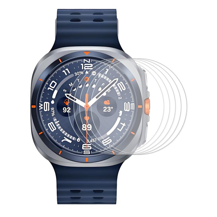 5pcs ENKAY 0.2mm 9H Tempered Glass Screen Protector Watch Film, For Samsung Galaxy Watch Ultra 47mm / Ultra 2025, For Samsung Galaxy Watch8 44mm, For Samsung Galaxy Watch8 40mm, For Samsung Galaxy Watch6 Classic / Ultra 47mm����������������������������...