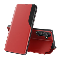 Attraction Flip Holder Leather Phone Case, For Samsung Galaxy S24 5G, For Samsung Galaxy A15, For Samsung Galaxy A05s, For Samsung Galaxy M34 5G