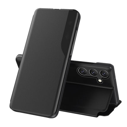 Attraction Flip Holder Leather Phone Case, For Samsung Galaxy S24 Ultra 5G, For Samsung Galaxy S24+ 5G, For Samsung Galaxy S24 5G, For Samsung Galaxy A15